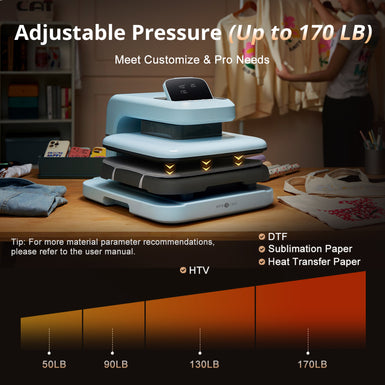 HTVRONT Auto Heat Press 2 - Digit 120V,Your Smartest Solution of Heat Transferring.For DTF,HTV,Sublimation,PUFF.Heat Press Machine for DIY T shirt,hat,jacket,pillow,ceramic,hoodie,St. Patrick's Day, and more