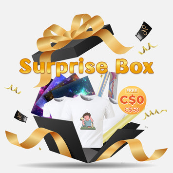 Free Surprise Box C (Blanks+Materials)For Auto Heat Press 2