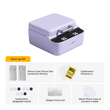 CA HTVRONT H17 Phone Case Heat Press - Start-up Kit