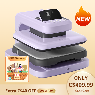 HTVRONT Auto Heat Press 2 - Digit 120V,Your Smartest Solution of Heat Transferring.For DTF,HTV,Sublimation,PUFF.Heat Press Machine for DIY T shirt,hat,jacket,pillow,ceramic,hoodie,St. Patrick's Day, and more
