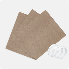 CA HTVRONT PTFE Sheet for Heat Press - 3 Packs 12" x 16" with Heat Tape / 16" x 20"