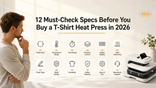 12 Must-Check Specs Before You Buy a T‑Shirt Heat Press in 2026-blog cover-2026