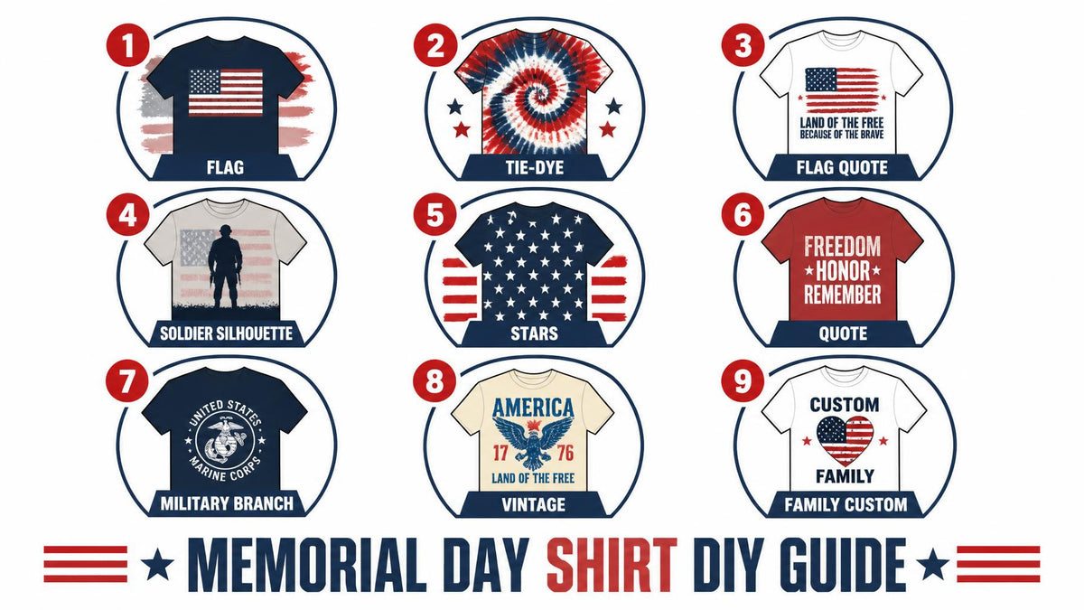 9 Memorable and Fun Memorial Day Shirt Ideas to Make Every Veteran Smile