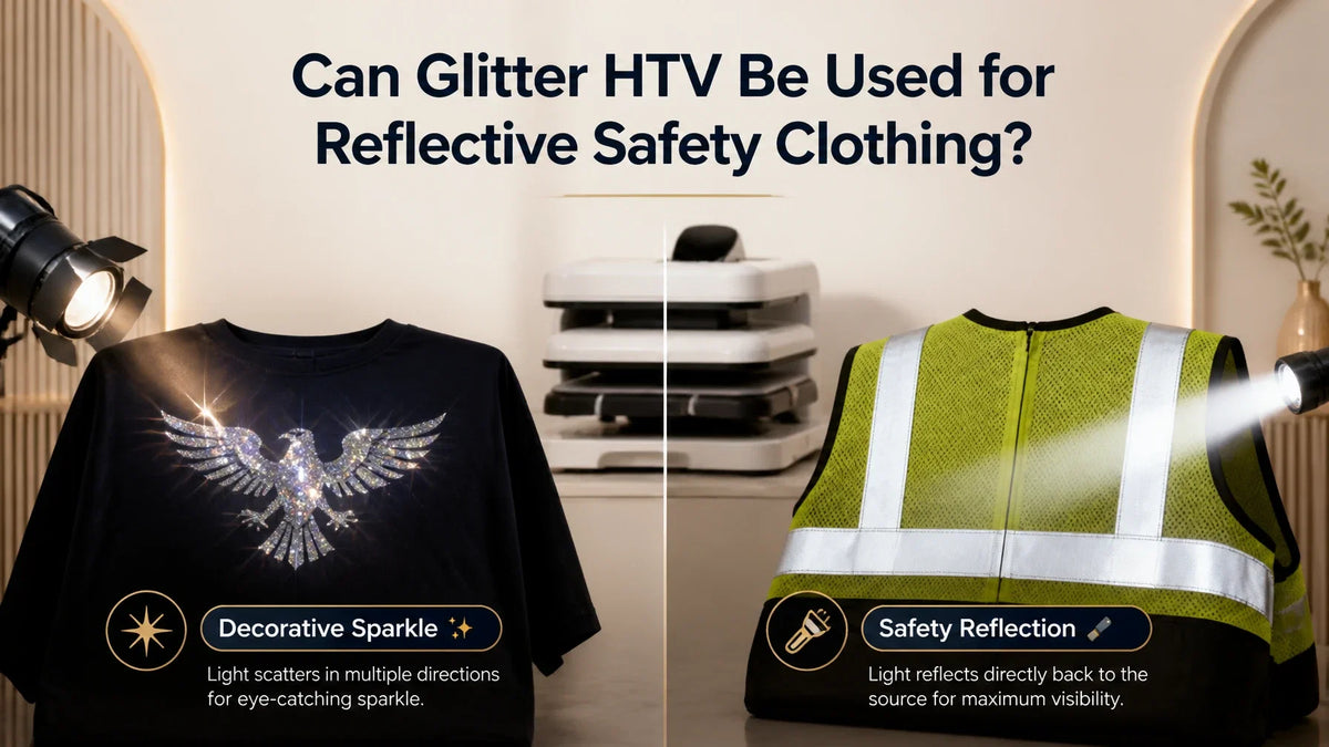 Can Glitter HTV Be Used for Reflective Safety Clothing-blog cover-2026