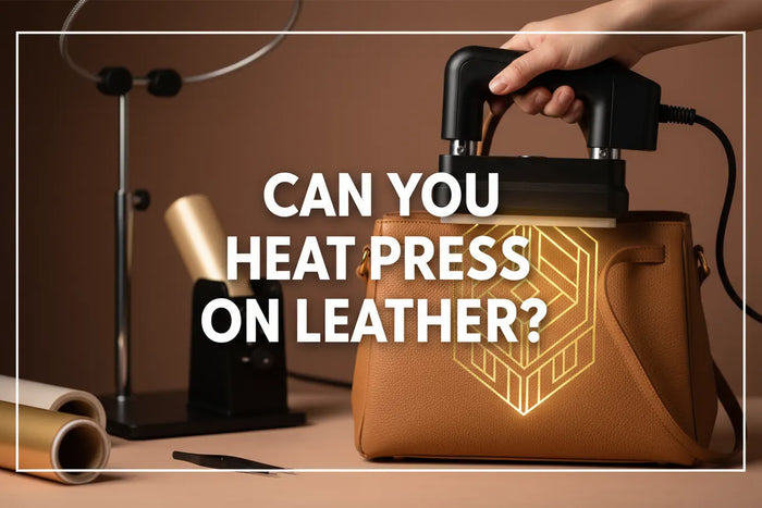 Can You Heat Press on Leather?