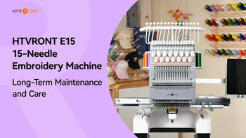 E15 Embroidery Machine Long-Term Maintenance