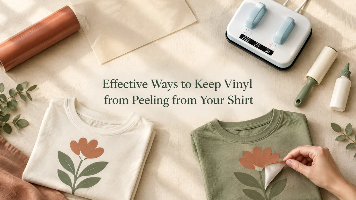 Effective Ways to Keep Vinyl from Peeling from Your Shirt