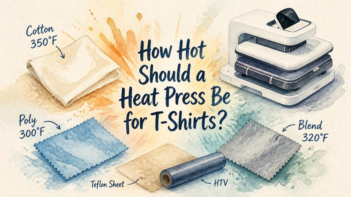 How Hot Should a Heat Press Be for T-Shirts-blog cover-2026