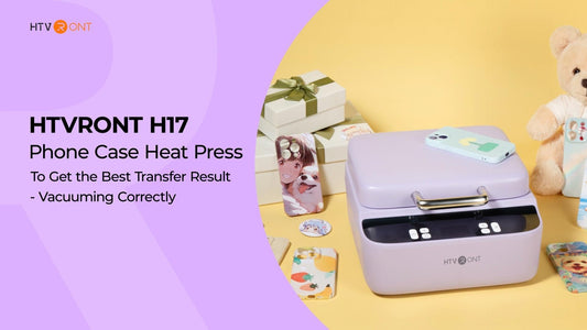 How to Achieve Better Transfer Results - Vacuuming Correctly - Phone Cases Heat Press Guide
