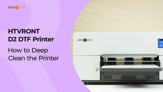 How to Deep Clean the Printer - D2 DTF Printer Maintenance Guide