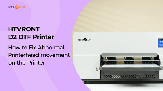 How to Fix Abnormal Printerhead movement on the Printer - D2 DTF Printer Troubleshooting Series