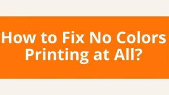 How to Fix No Colors Printing at All - D1 DTF Printer Troubleshooting
