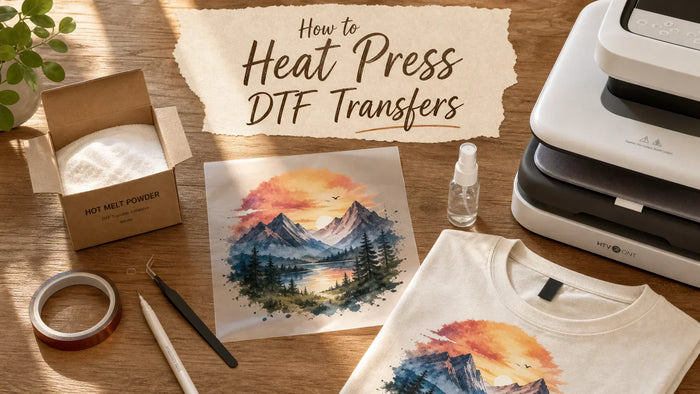 How to Heat Press DTF Transfers-blog cover