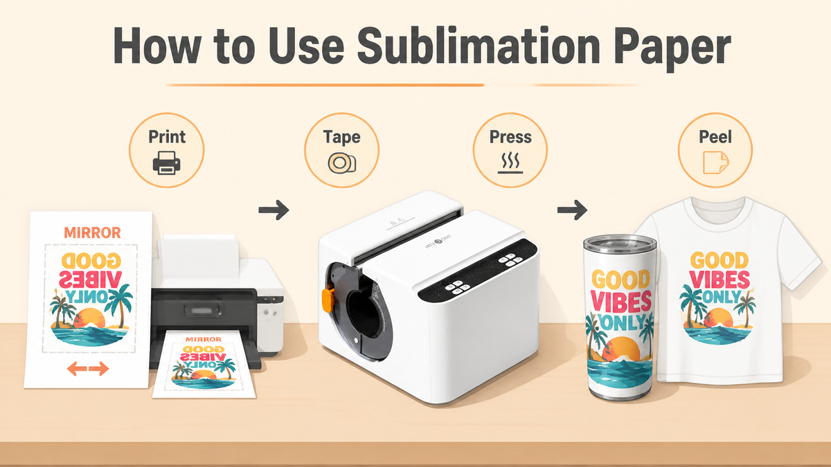 How to Use Sublimation Paper?