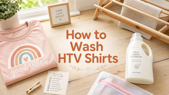 How to Wash HTV Shirts So They Never Peel or Fade: The Complete Guide