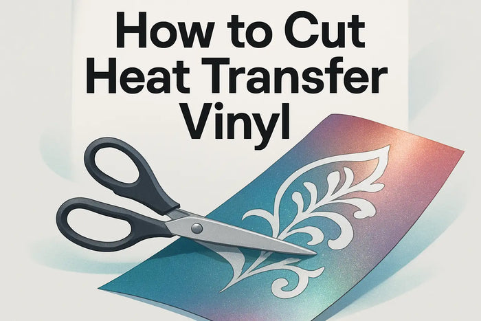 cover of blog - How to Cut Heat Transfer Vinyl