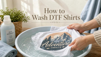 How to Wash DTF Shirts and Keep That Soft, Rubbery Feel