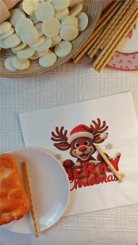 Best Christmas Napkins Heat Press inspiration