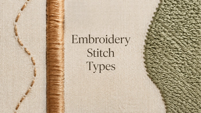 What Are Embroidery Stitch Types