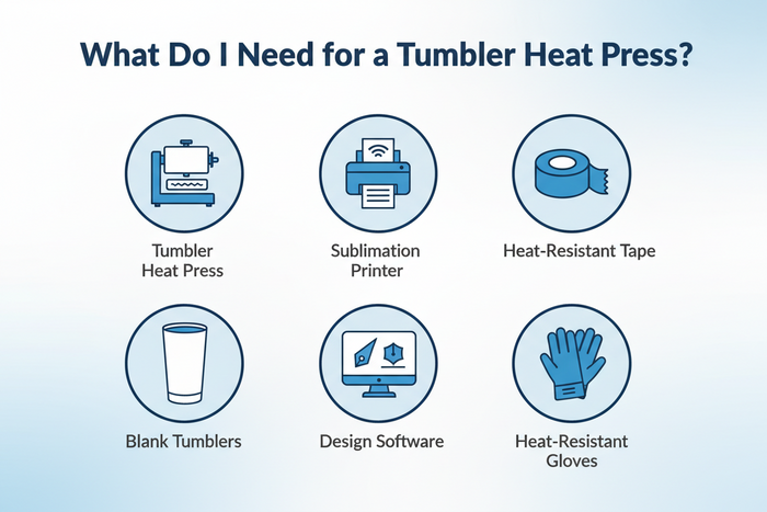 What Do I Need for a Tumbler Heat Press