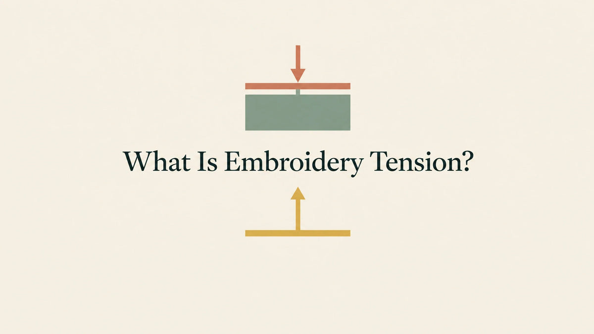 What Is Embroidery Tension?
