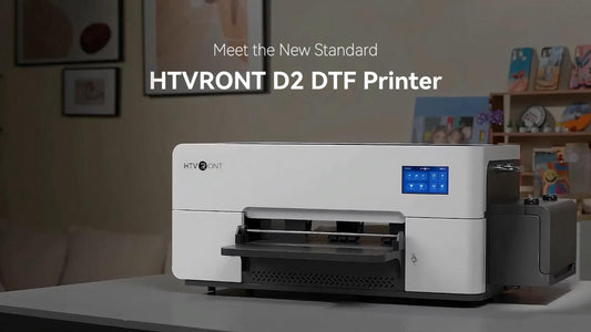 HTVRONT D2 DTF Printer - White Color