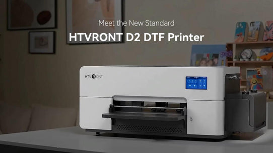HTVRONT D2 DTF Printer - White Color
