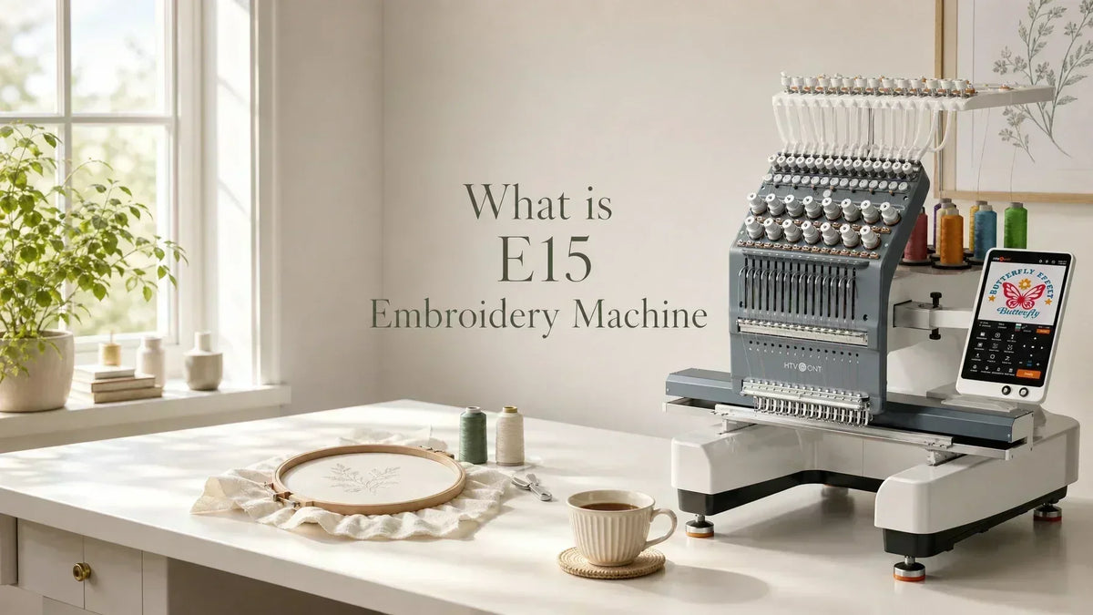 What is E15 Embroidery Machine
