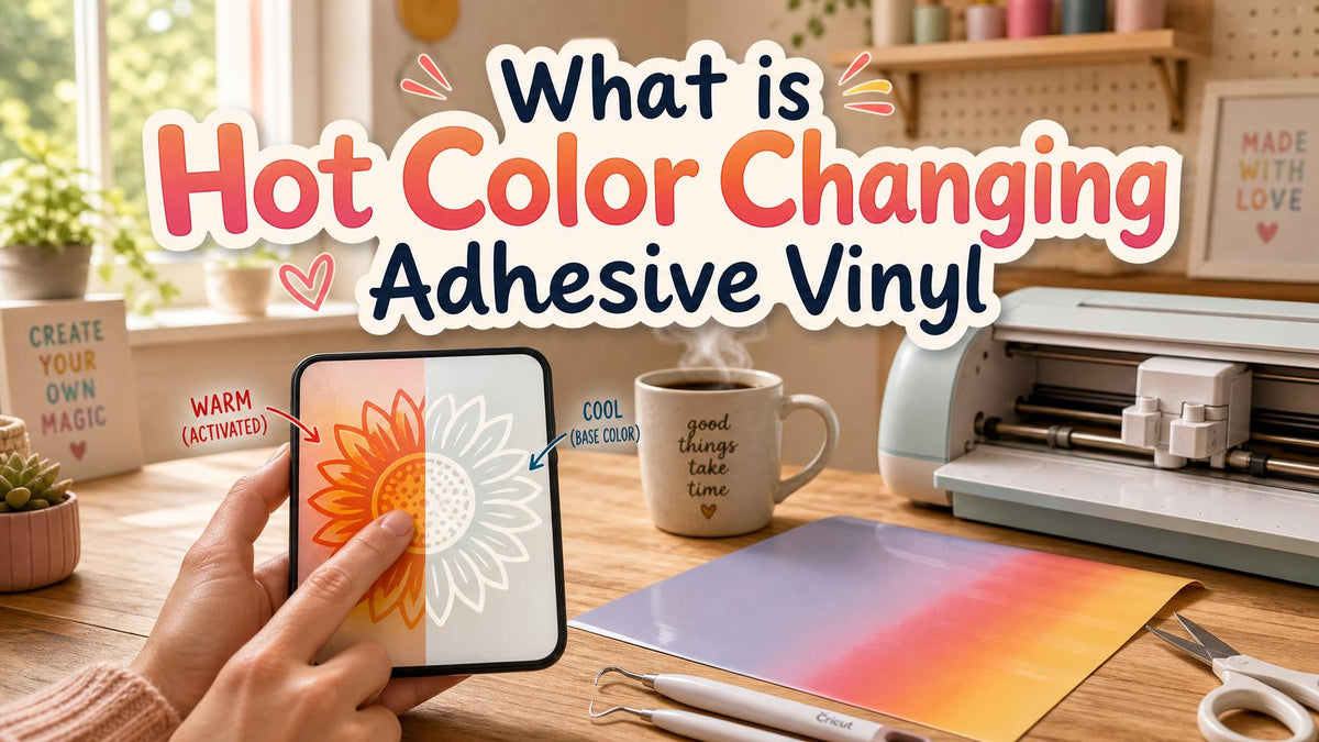 What is Hot Color Changing Adhesive Vinyl?
