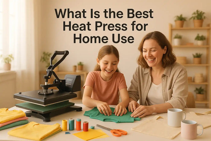 Cover of blog - What Is the Best Heat Press for Home Use