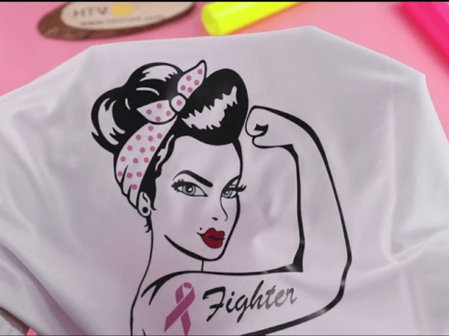 This covered image shows the 6 women disseminating breast cancer awareness and they wear light pink T-shirts with smiles.