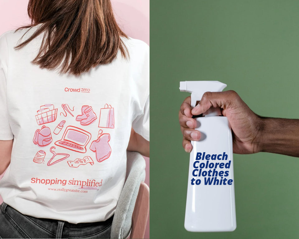 This is a picture about bleached clothes cover.
