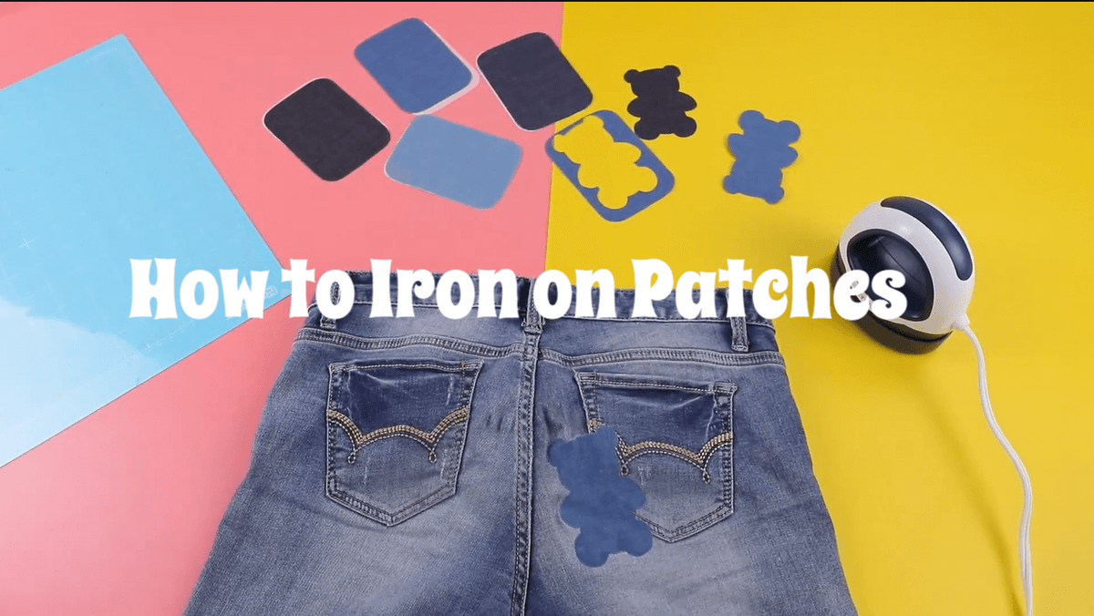 How To IronOn Patches HTVRONT