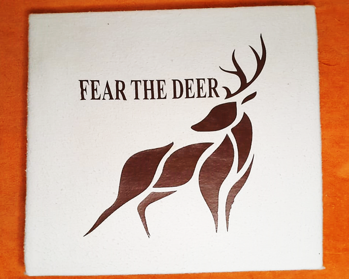 This is a cover image of a wall art using HTVRONT.