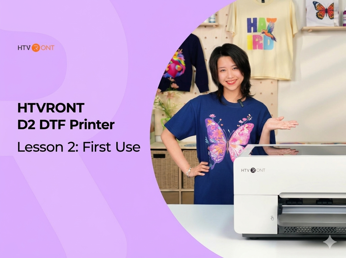 How to use D2 DTF Printer for the first time