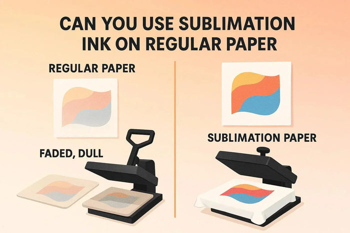 Can You Use Sublimation Ink on Regular Paper?