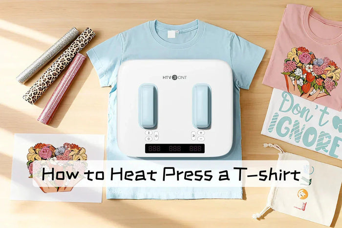 How to Heat Press a T-shirt