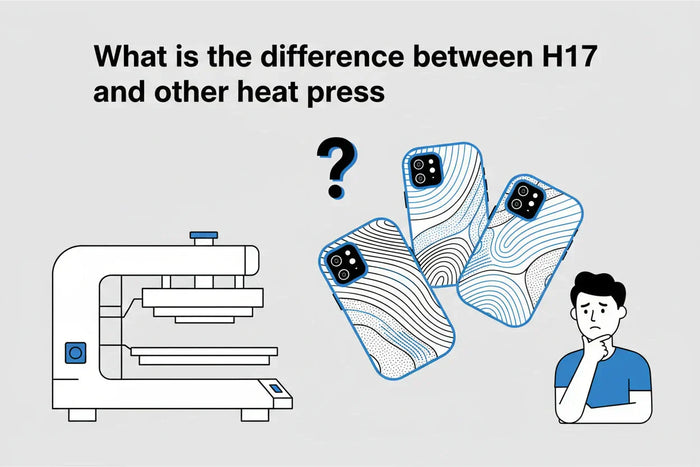What is the difference between H17 Phone Case Heat Press and other heat press
