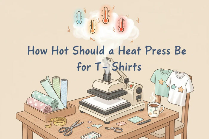 How Hot Should a Heat Press Be for T-Shirts
