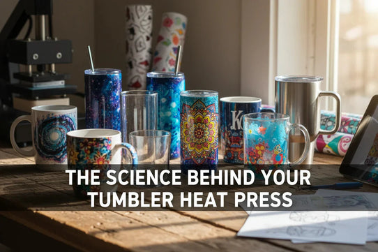 The Science Behind Your Tumbler Heat Press: Why Do Designs Stick Forever?