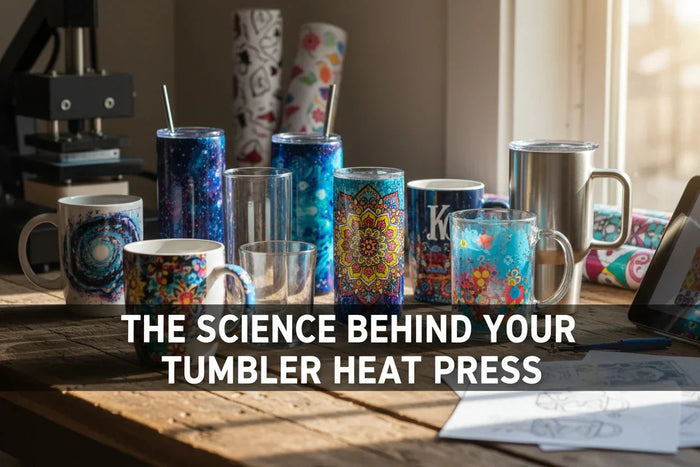The Science Behind Your Tumbler Heat Press: Why Do Designs Stick Forever?