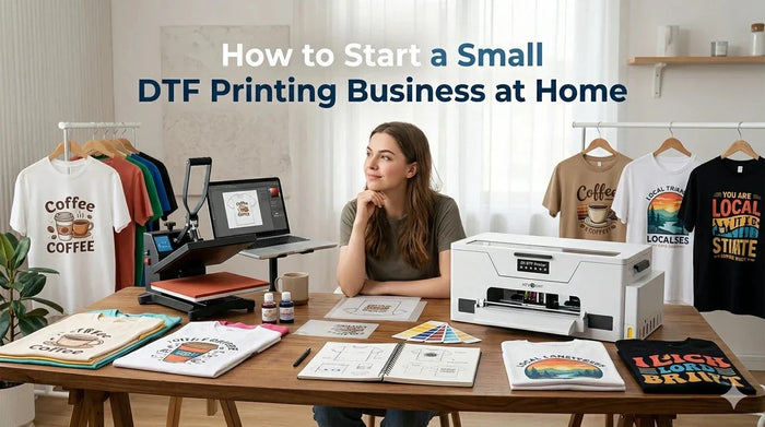 How to Start a Small DTF Printing Business at Home