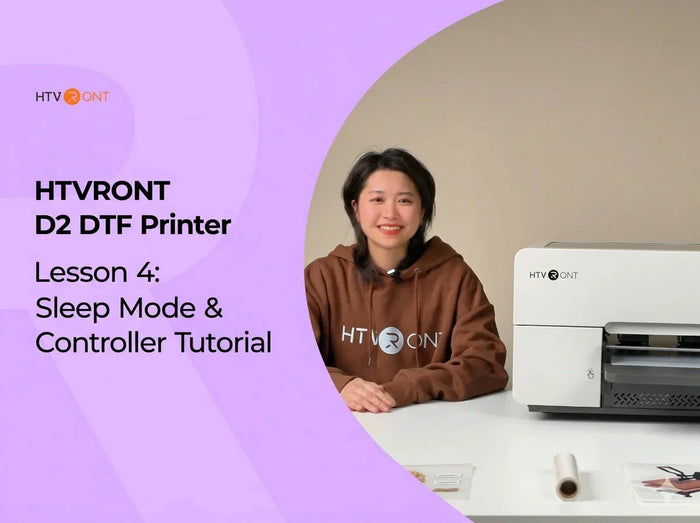 What is Sleep Mode of D2 DTF Printer - D2 Lesson 4