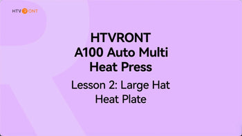 How to Use A100 Hat Heat Plate - Cap Pressing Guide