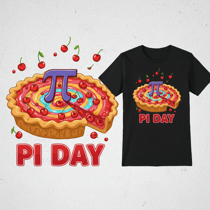 This is a cover image about pi day shirt ideas.