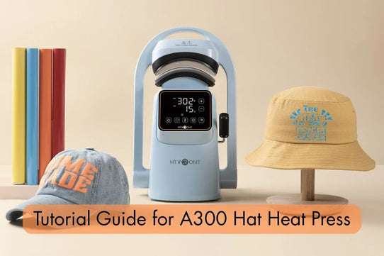 Tutorial Guide for A300 Hat Heat Press-cover
