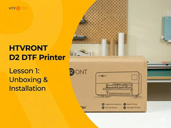Unboxing & installing D2 DTF Printer - D2 Lesson 1