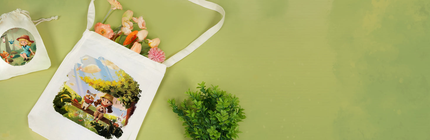 Diy Forest Tote Bag