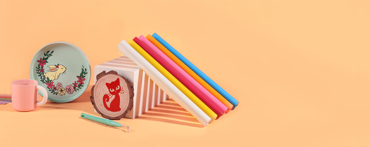 NEW Multicolor HTV bundle&Adhesive vinyl(14th July)