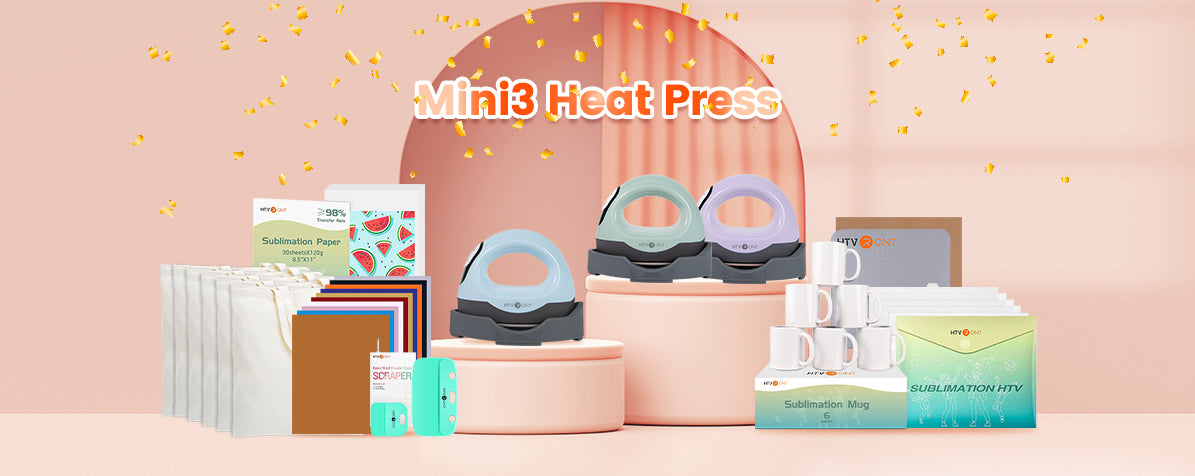 Mini3 Heat  Press Bundle
